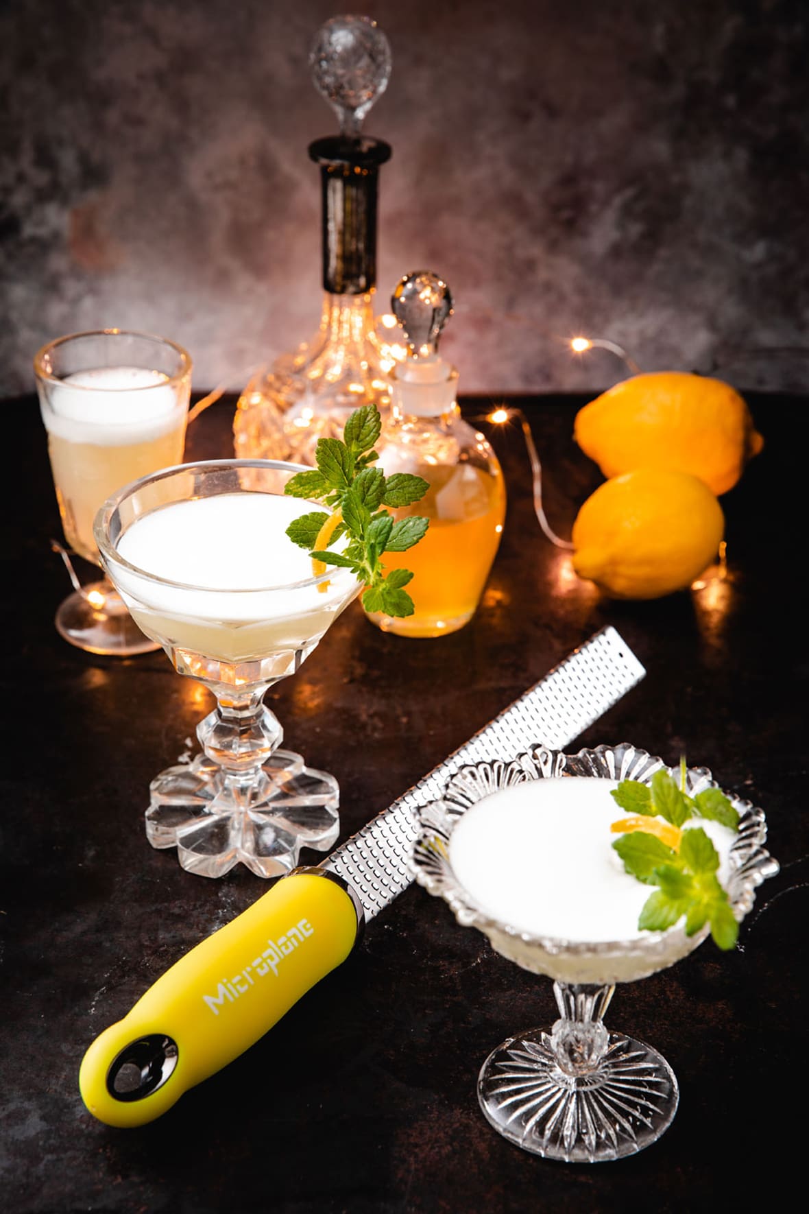 Râpe Microplane pour cocktails.*ATTR