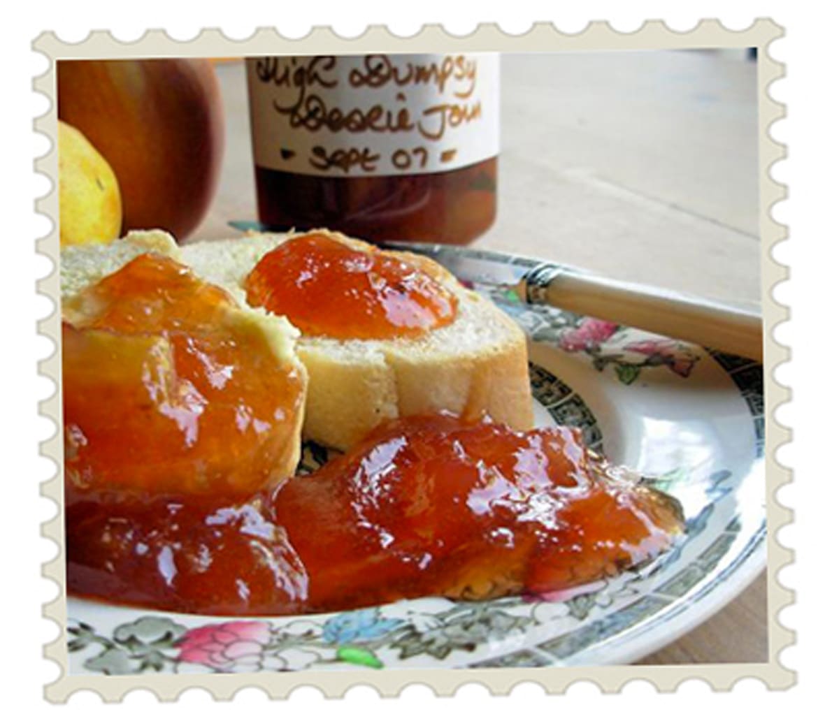 Confiture pomme, poire gingembre*ATTR