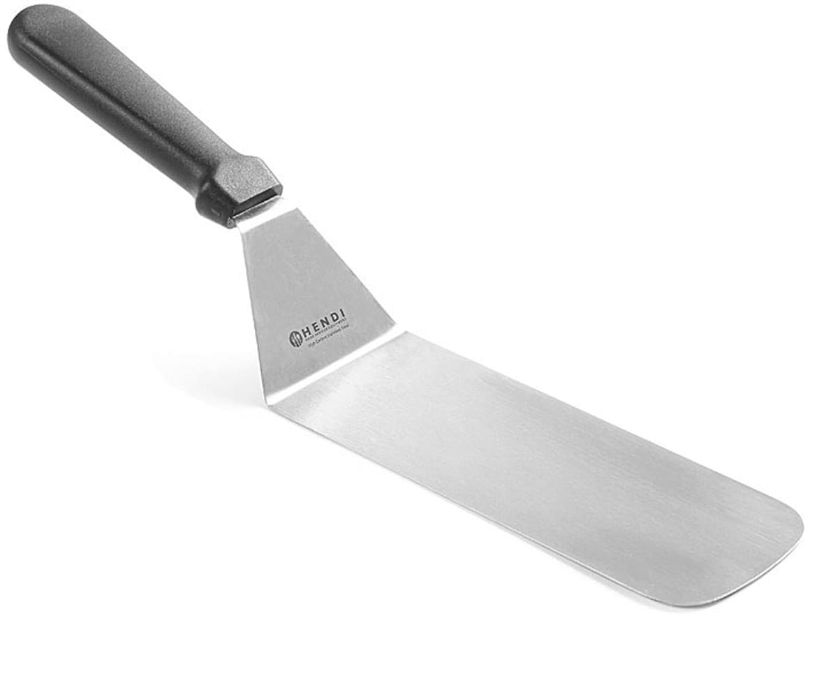 Spatule coudée flexible inox.*ATTR