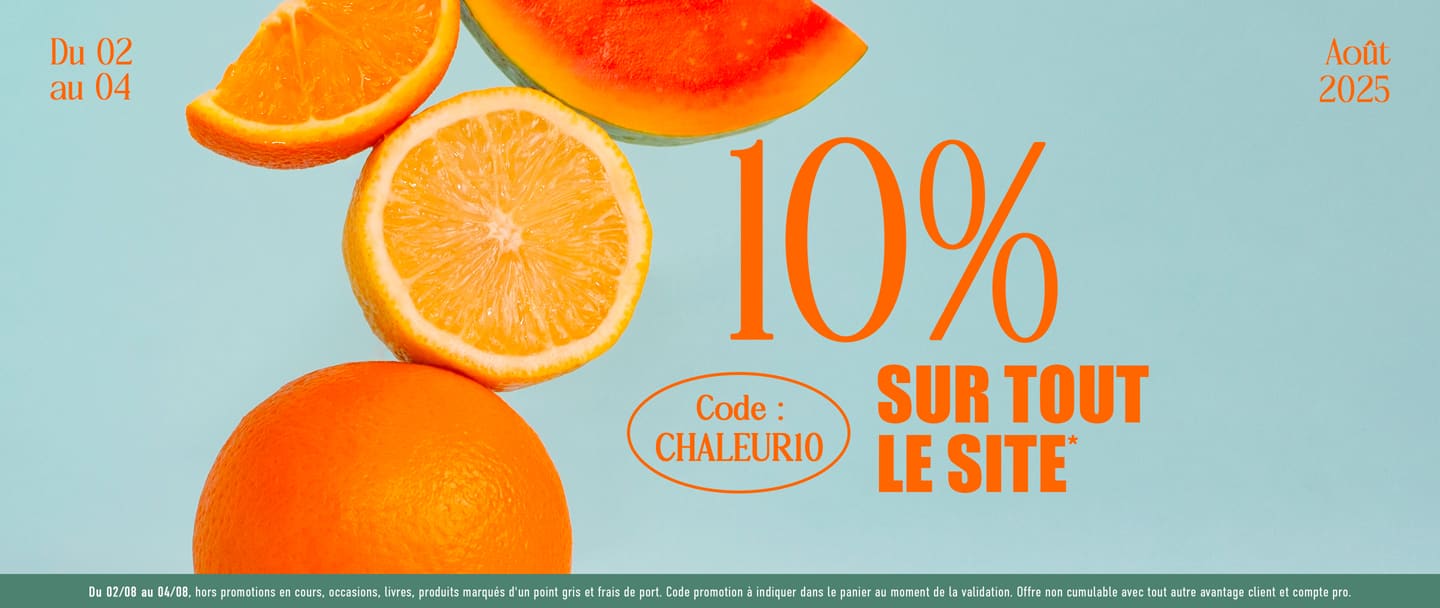 -10% sur tout le site avec le code CHALEUR10*ATTR