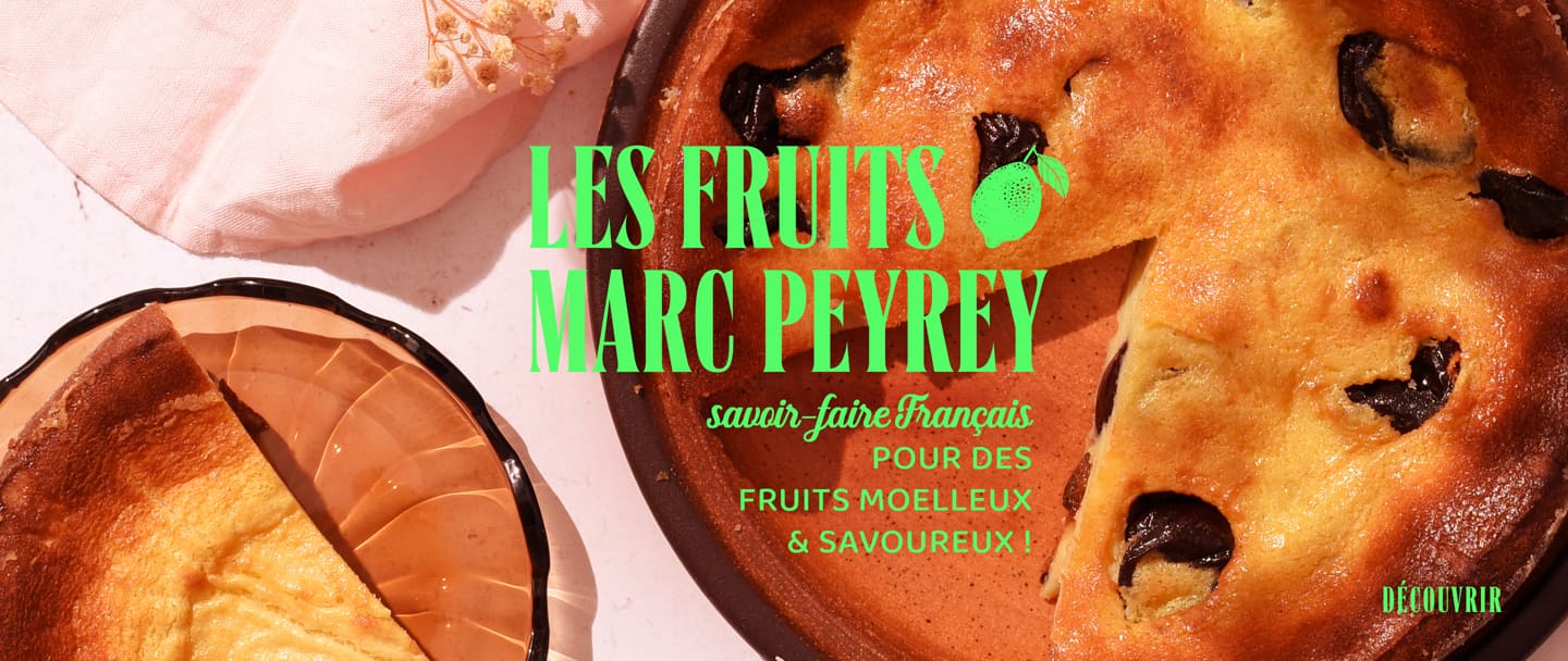 Découvrez les fruits Marc Peyrey : un savoir-faire français pour des fruits moelleux et savoureux !*ATTR