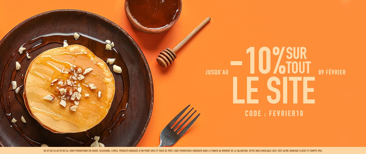 -10% sur tout le site avec le code fevrier10*ATTR