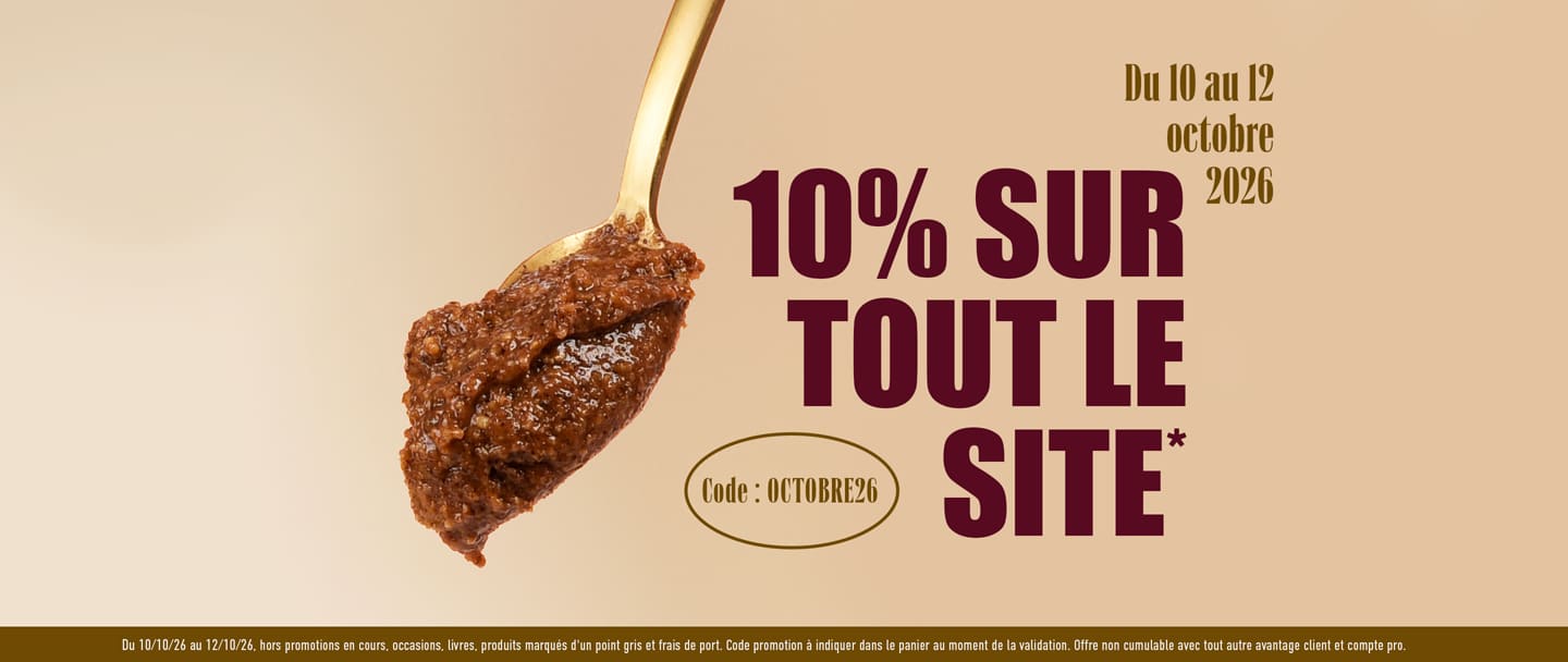 -10% sur tout le site avec le code OCTOBRE26*ATTR