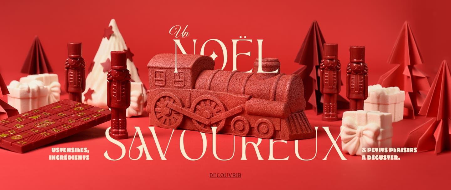 Un Noël qui se savoure ! 
Ustensiles, ingrédients et petits plaisirs à déguster.*ATTR