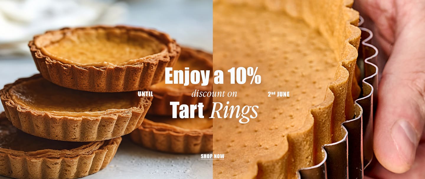 Until 2nd June, enjoy a 10% discount on tart rings!*ATTR