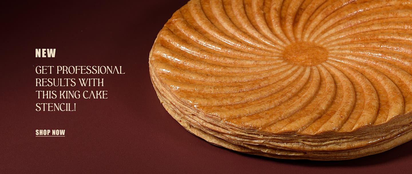 Get professional results with this King Cake stencil!*ATTR