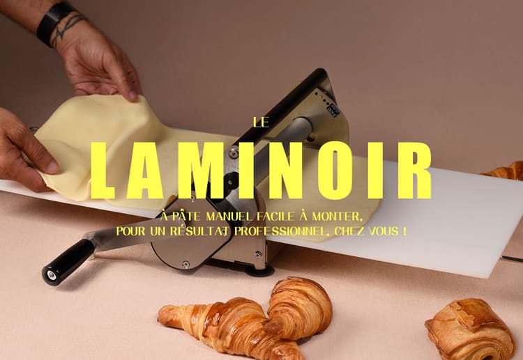 Facile à monter, démonter et ranger
Le Laminoir à Pâte manuel est arrivé !*ATTR