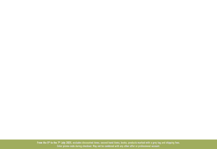 Save 10% this weekend with the code SOLEIL10*ATTR