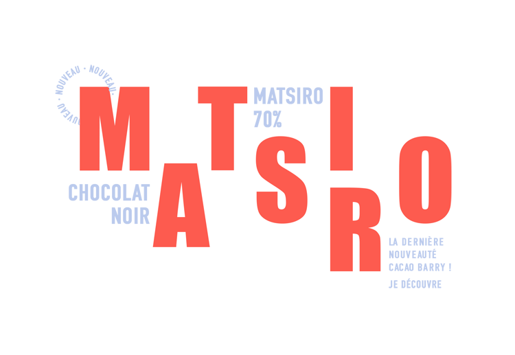 Chocolat Noir MATSIRO 70%*ATTR