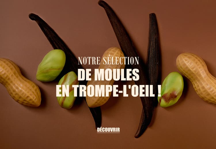 Des moules en Trompe-l'Oeil pour des desserts plus vrais que nature !*ATTR