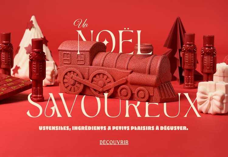 Un Noël qui se savoure ! 
Ustensiles, ingrédients et petits plaisirs à déguster.*ATTR