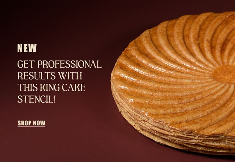 Get professional results with this King Cake stencil!*ATTR