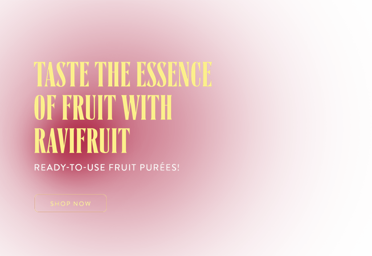 Taste the essence of fruit with Ravifruit ready-to-use fruit purées!*ATTR
