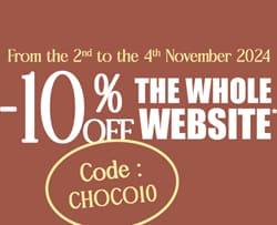 10% OFF the whole website with the code choco10