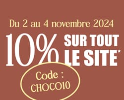 -10% sur tout le site avec le code choco10