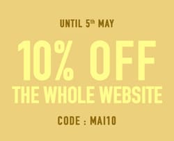 10% OFF the whole website with the code mai10*ATTR