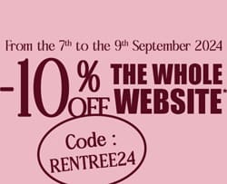 10% OFF the whole website with the code RENTREE24