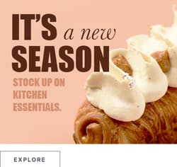 Stock up on kitchen essentials and get ready for this new season!*ATTR