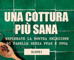 Esplorate la nostra selezione di padelle senza PFAS e PFOA per una cottura più sana!