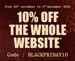 10% OFF the whole website with the code CYBERWEEKEND