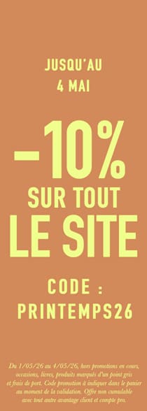 -10% sur tout le site avec le code printemps26*ATTR