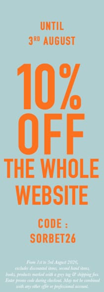 10% OFF the whole website with the code SORBET26*ATTR