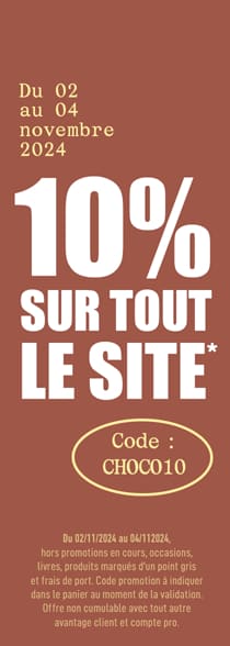 -10% sur tout le site avec le code choco10