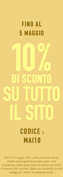 10% di sconto su tutto, codice : mai10*ATTR