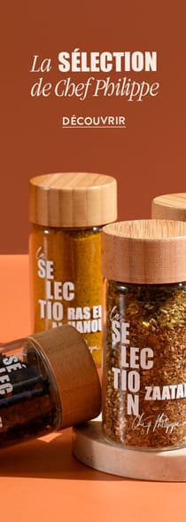 la Sélection d'épices de Chef Philippe : Une sélection d'épices pensée pour sublimer vos recettes d'été !*ATTR
