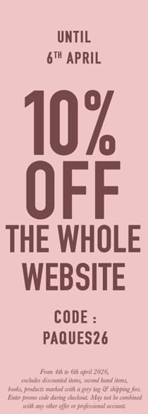 Save 10% this weekend with the code PAQUES26*ATTR