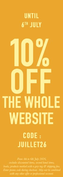 10% OFF the whole website with the code JUILLET26*ATTR
