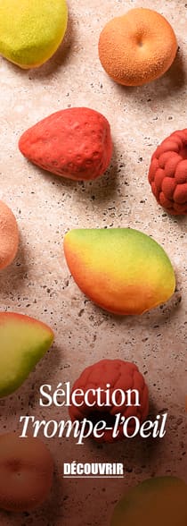 Des moules en Trompe-l'Oeil pour des desserts plus vrais que nature !*ATTR