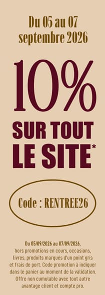 -10% sur tout le site avec le code SORBET26*ATTR