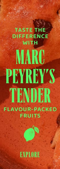 Taste the difference with Marc Peyrey's tender, flavour-packed fruits*ATTR