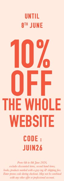 Save 10% this weekend with the code JUIN26*ATTR