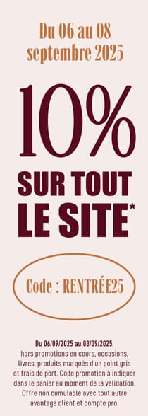 -10% sur tout le site avec le code RENTREE25*ATTR