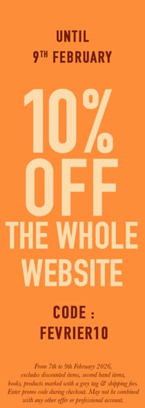 Save 10% this weekend with the code fevrier10*ATTR