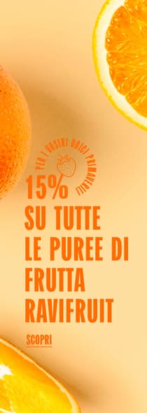 Per i vostri dolci primaverili, approfittate dello sconto del 15% su tutte le puree di frutta Ravifruit!*ATTR