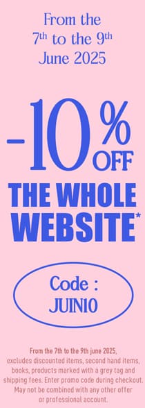10% OFF the whole website with the code juin10*ATTR
