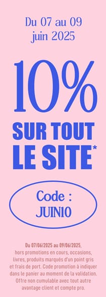 -10% sur tout le site avec le code juin10*ATTR
