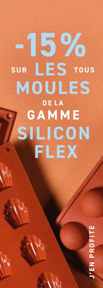 La qualité Silikomart à prix promo !
-15% sur tous les moules de la gamme Silicon Flex