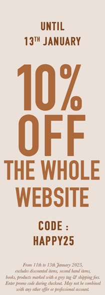 10% OFF the whole website with the code HAPPY25*ATTR