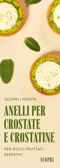 Scopri i nostri anelli per crostate e crostatine per dolci fruttati perfetti!*ATTR