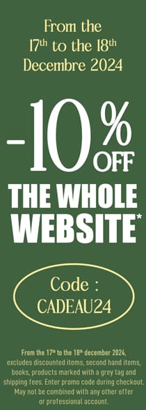 10% OFF the whole website with the code CADEAU24*ATTR