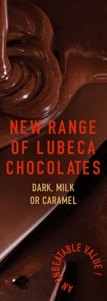 Shop our range of Lubeca chocolates at an unbeatable value!*ATTR