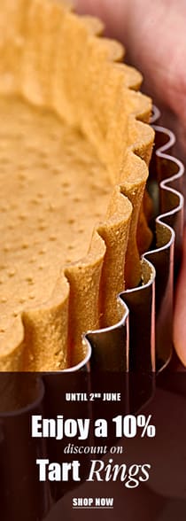 Until 2nd June, enjoy a 10% discount on tart rings!*ATTR