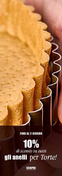 Fino al 2 giugno, 10% di sconto su tutti i cerchi per torte!*ATTR