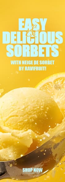 Easy and delicious sorbets with Neige de Sorbet by Ravifruit!*ATTR