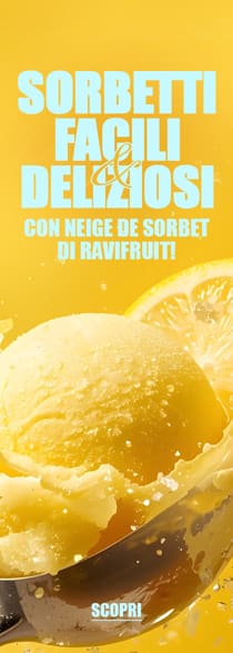 Sorbetti facili e deliziosi con Neige de Sorbet di Ravifruit!*ATTR