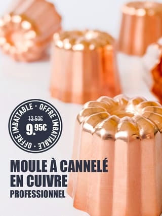 Moule à cannelé en cuivre*ATTR